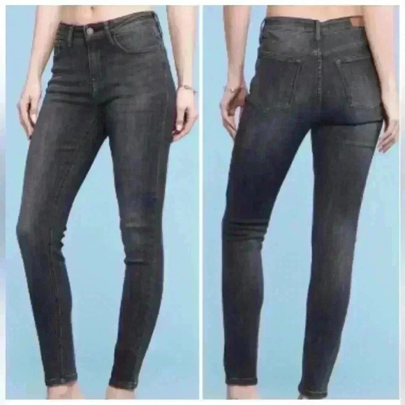Judy Blue Washed Black Skinny  Fit Ankle jeans , sz 11/30 - Picture 2 of 9